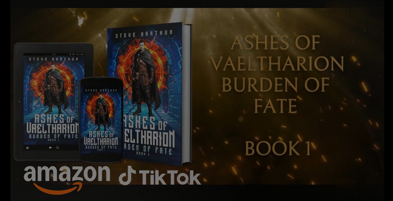 Placeholder thumbnail representing a book trailer project